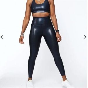 soulcycle disco foil milestone tight SIZE L